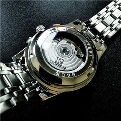 Watch Men Skeleton Watches Luxury Gold Automatic Mechanical